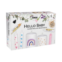 Kit Stylos Décoration Bougies Hello Baby