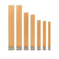 Mèches Bois Cerisier Simples Plates