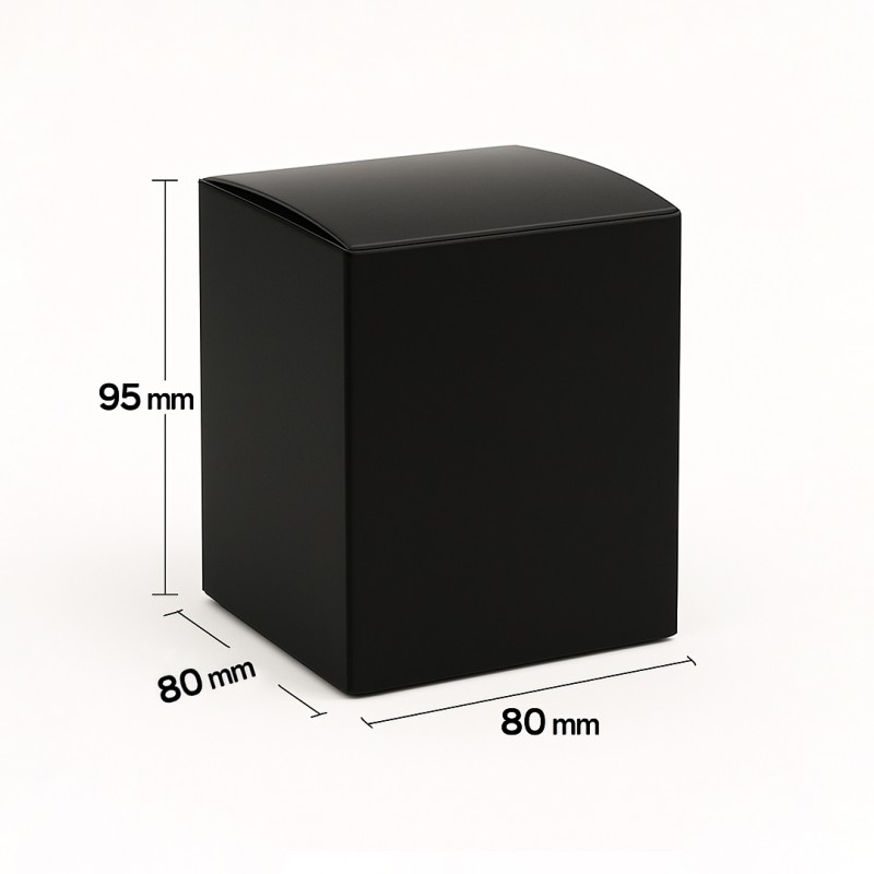 Boîte Pour Bougie 80x80xH95mm Boîte Pour Bougie 80x80xH95mm