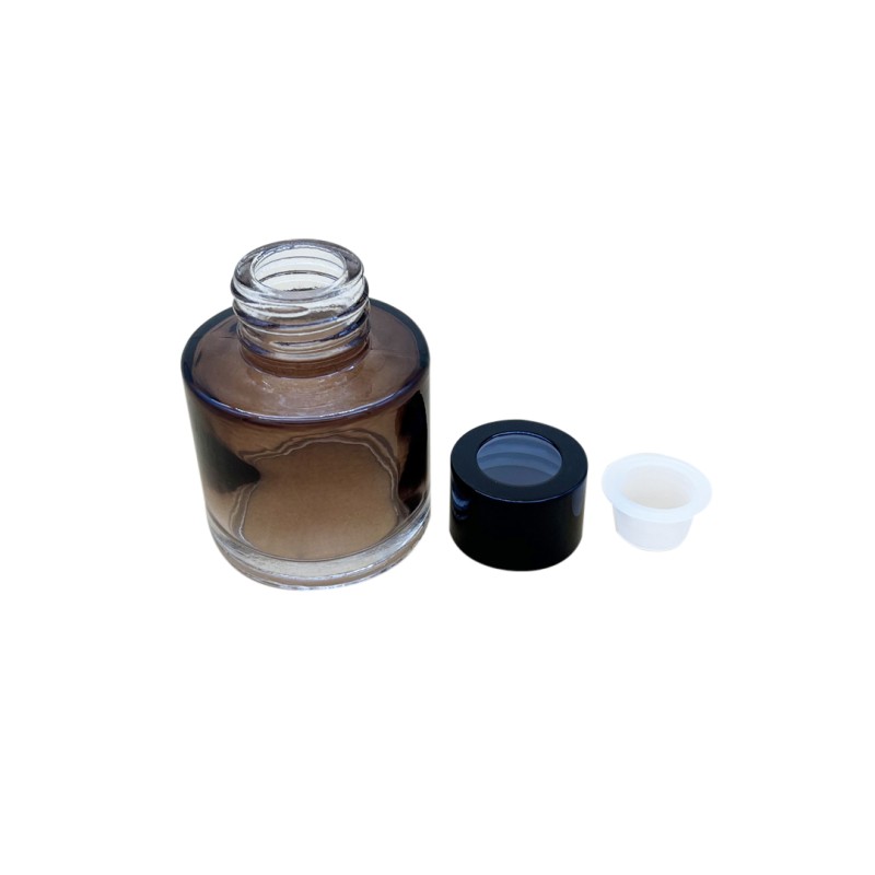 Flacon Diffuseur Rond Fumé 50ml Flacon Diffuseur Rond Fumé 50ml
