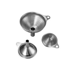 Kit Entonnoir Inox 3 Pièces Kit Entonnoir Inox 3 Pièces