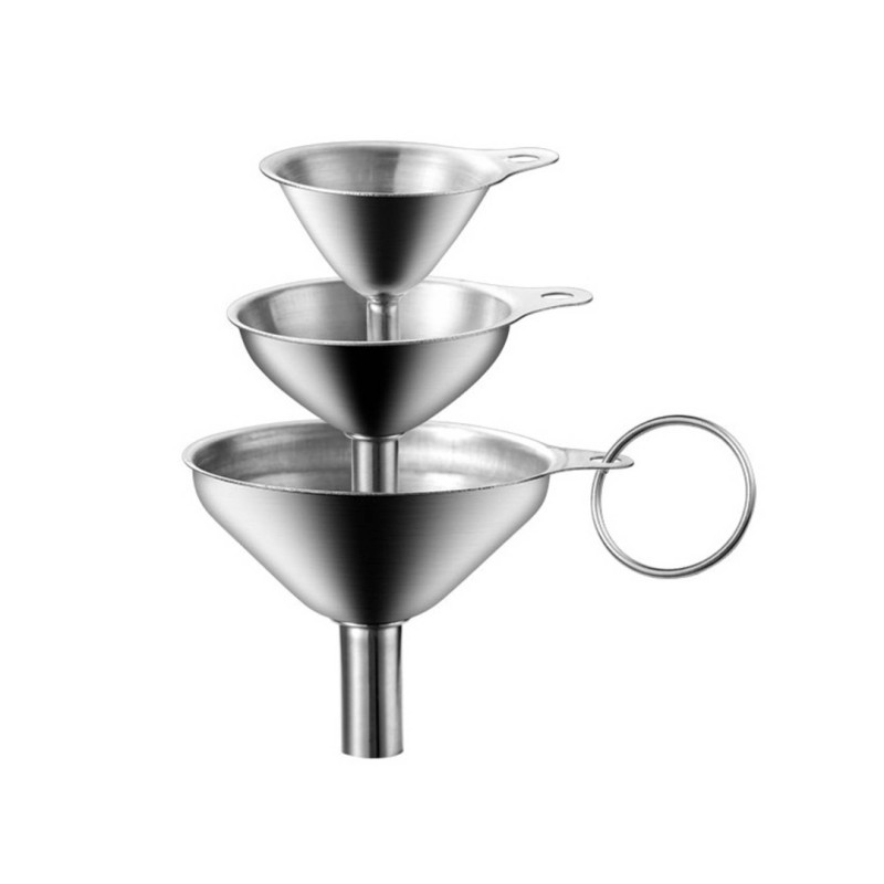 Kit Entonnoir Inox 3 Pièces