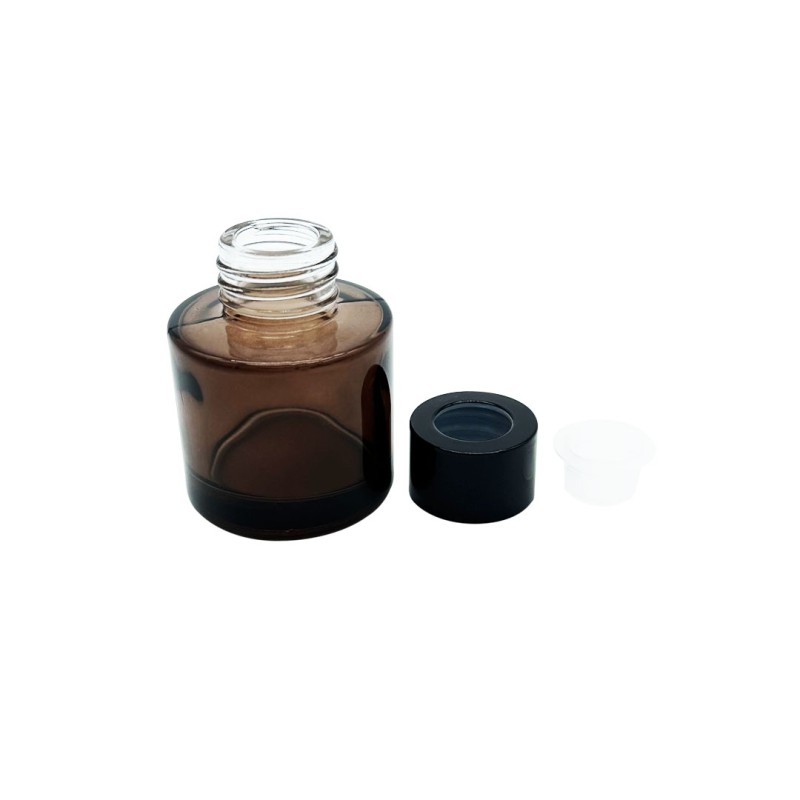 Flacon Diffuseur Rond Ambré 50ml
