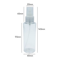Flacon Spray 100ml Cristal