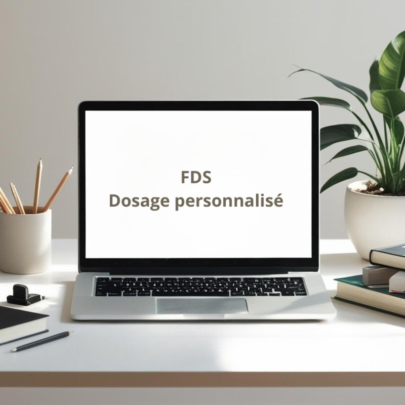 Création FDS Dosage Perso Création FDS Dosage Perso