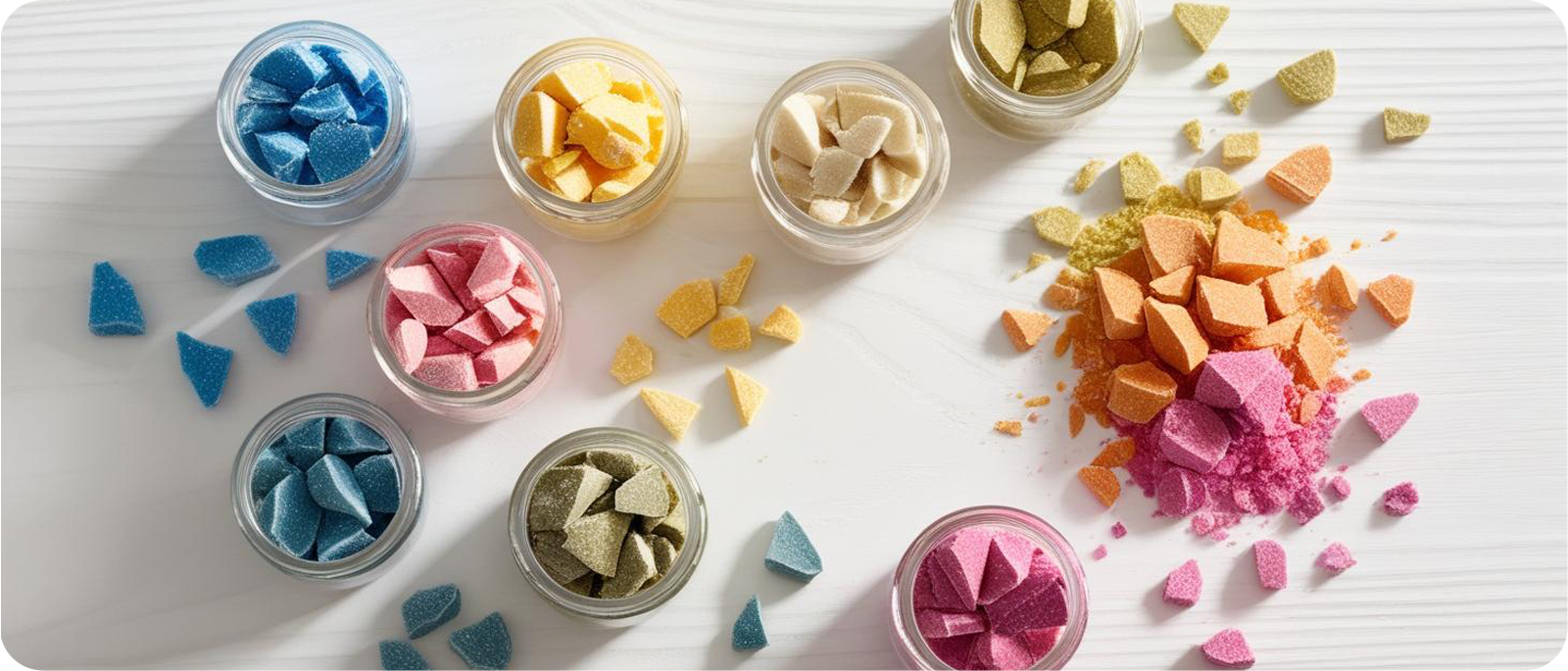 Colorants en grains pros pour bougies bekro